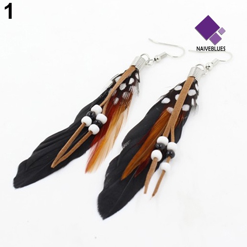 Anting Kait Gantung Handmade Desain Angsa Untuk Wanita