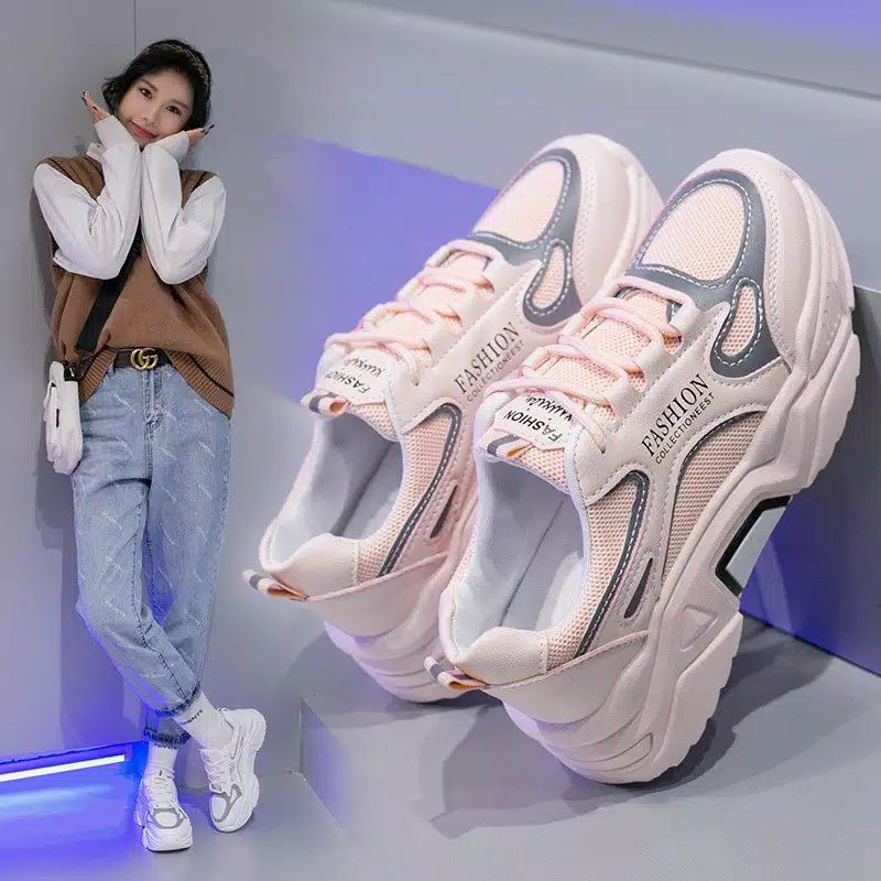 Sepatu Sneakers Wanita Hits Fashion Terbaru