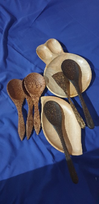 Spatula Mini Kayu Aren 25cm