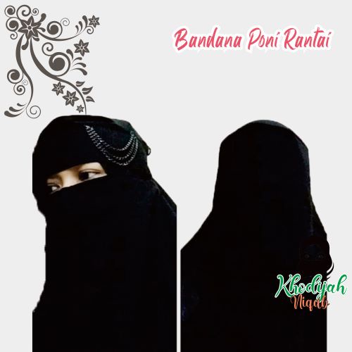 Nikob bandana poni rantai
