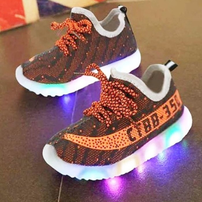 SEPATU ANAK LED ADIDAS KNIT 350