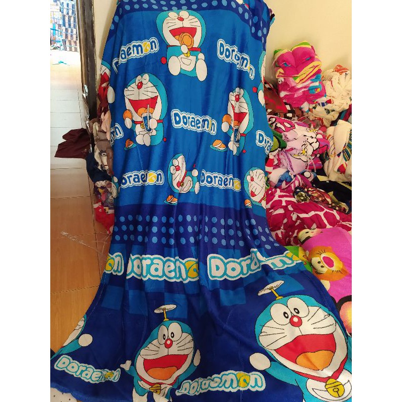 Selimut Anak Motif Doraemon / Selimut Anak Karakter Doraemon / Selimut Bulu Motif