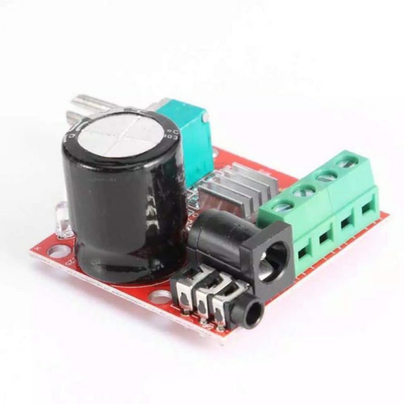 KIT MODUL 12V POWER 2X15W PAM8610 CLASS D MINI DIGITAL AUDIO AMPLIFIER