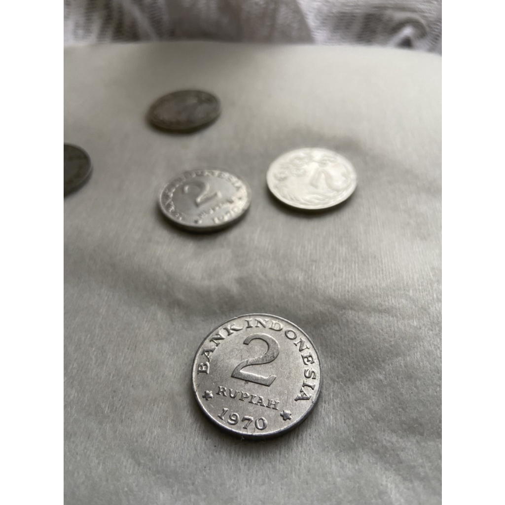 Uang Kuno Logam 2 rupiah Tahun 1970