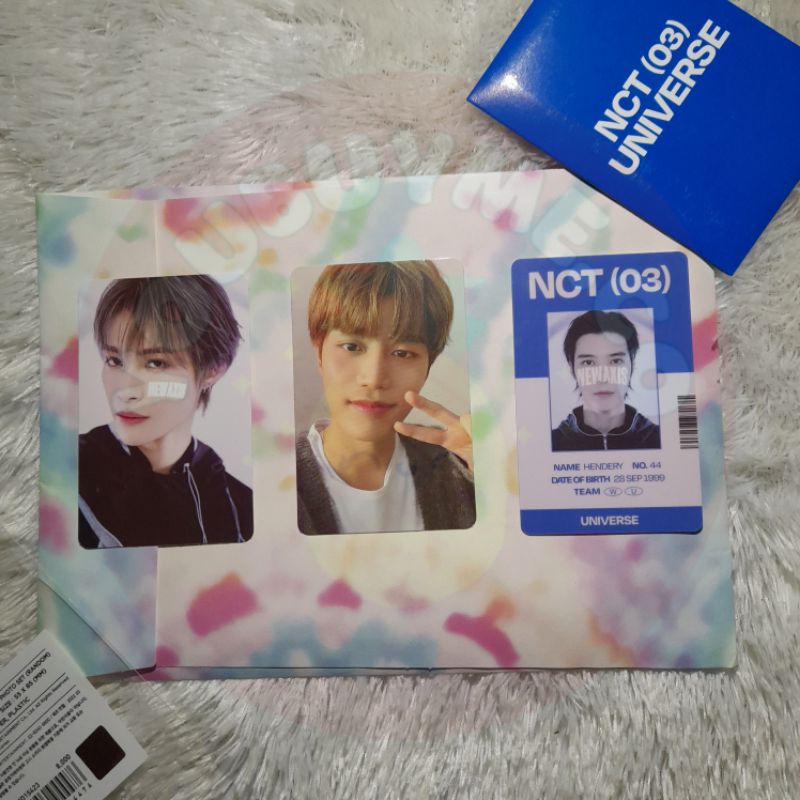 [COD] PROMO SALE DISKON UNSEALED ID CARD SET UNIVERSE MD OFFICIAL NCT 2021 HENDERY TAEIL YANGYANG