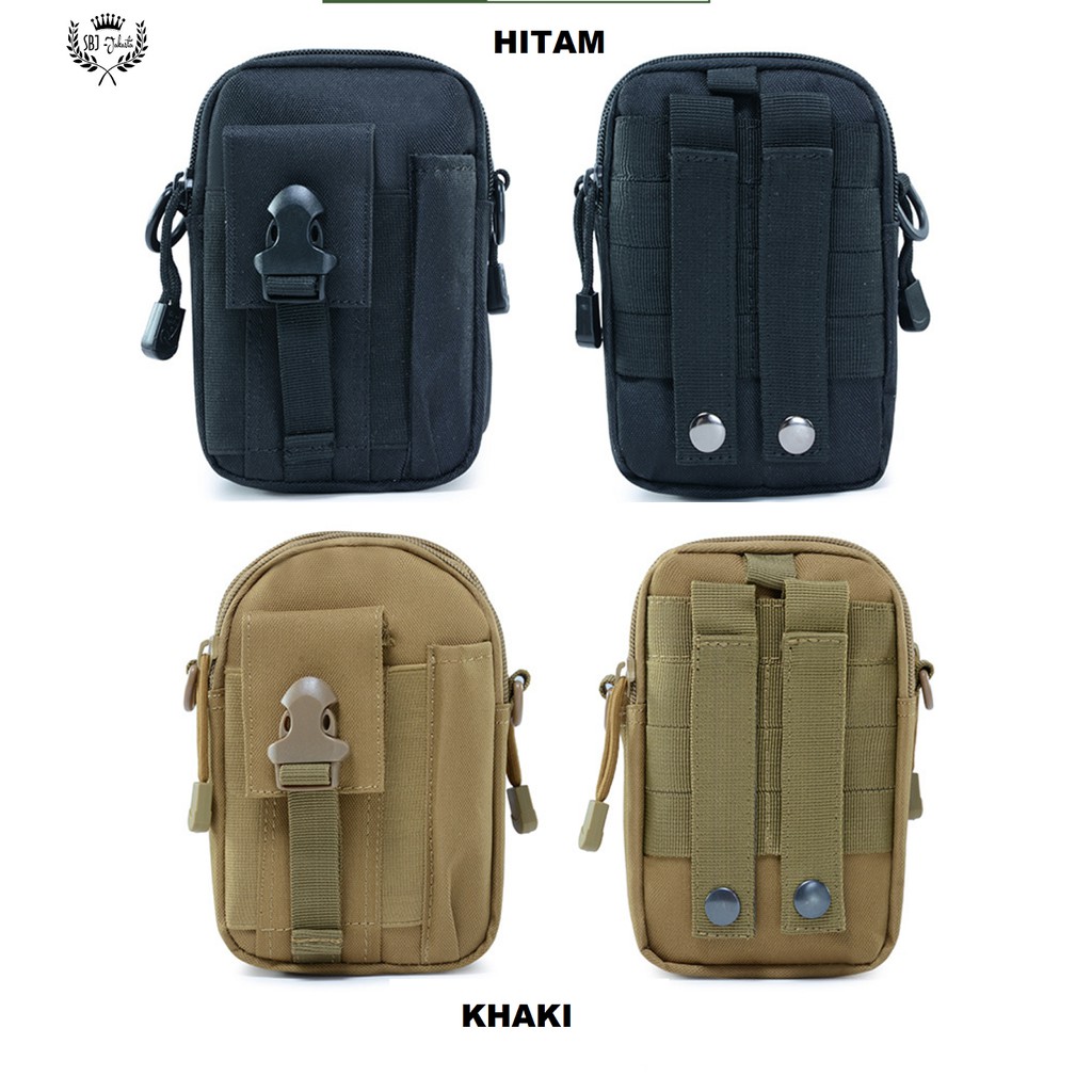 Tas pinggang Dompet Multifungsi Black Hawk Commandos dengan Tali Strap Bahu SB91