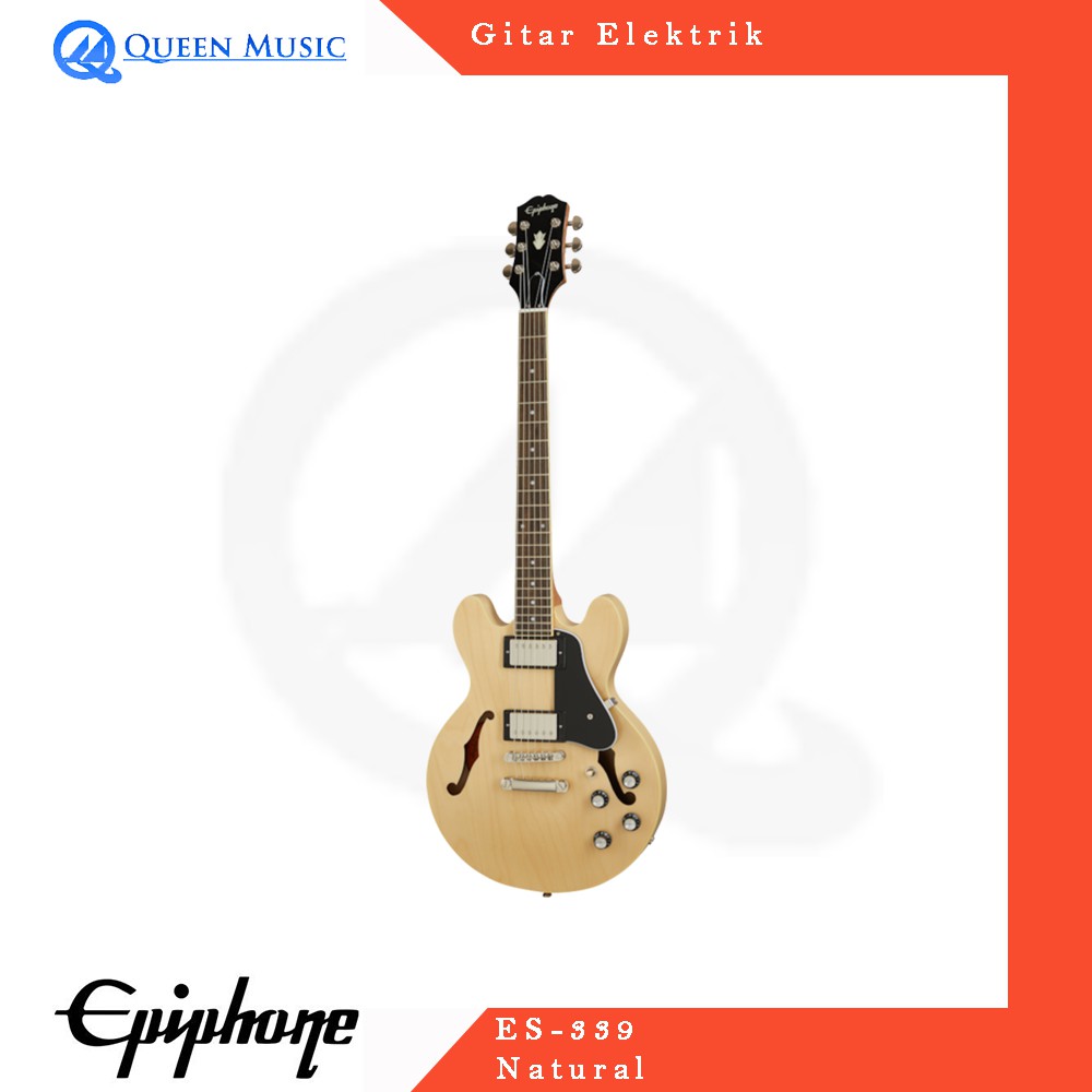 Epiphone ES-339 Semi-hollowbody - Natural