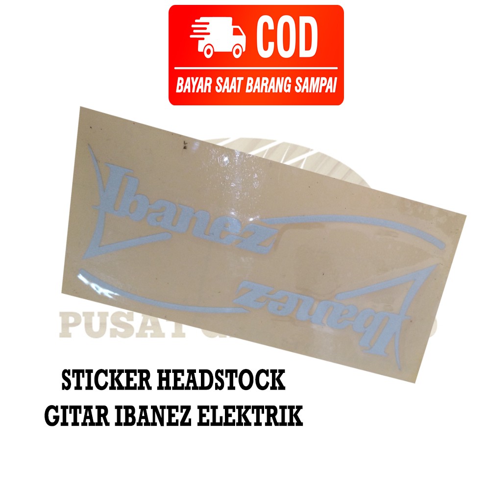 Headstock/Sticker Gitar Listrik Ibanez