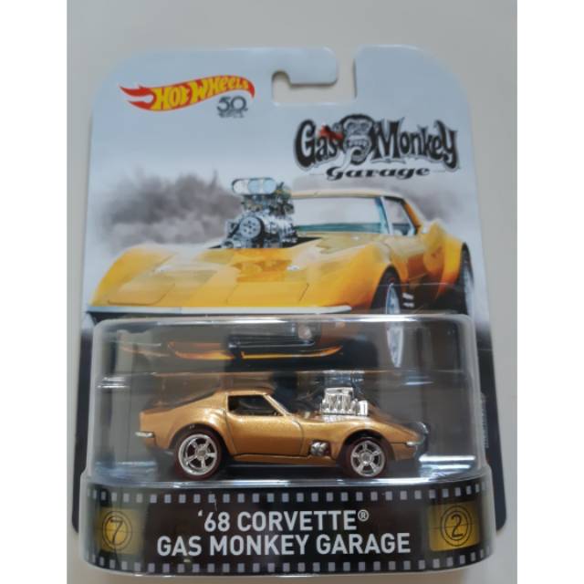 hot wheels 68 corvette gas monkey garage
