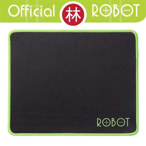 ROBOT - RP05 Mousepad Anti Slip Gaming Polos Hitam Murah Rubber ORI