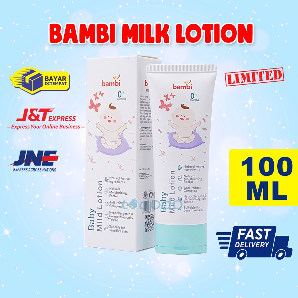 Bambi Milk Lotion - Perawatan Kulit Bayi