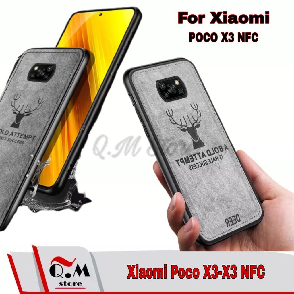 PROMO Case Deer Xiaomi Poco M4 Pro 4G / Poco X3 NFC / Xiaomi Poco X3 / Xiaomi Poco X3 PRO Softcase High Quality Premium