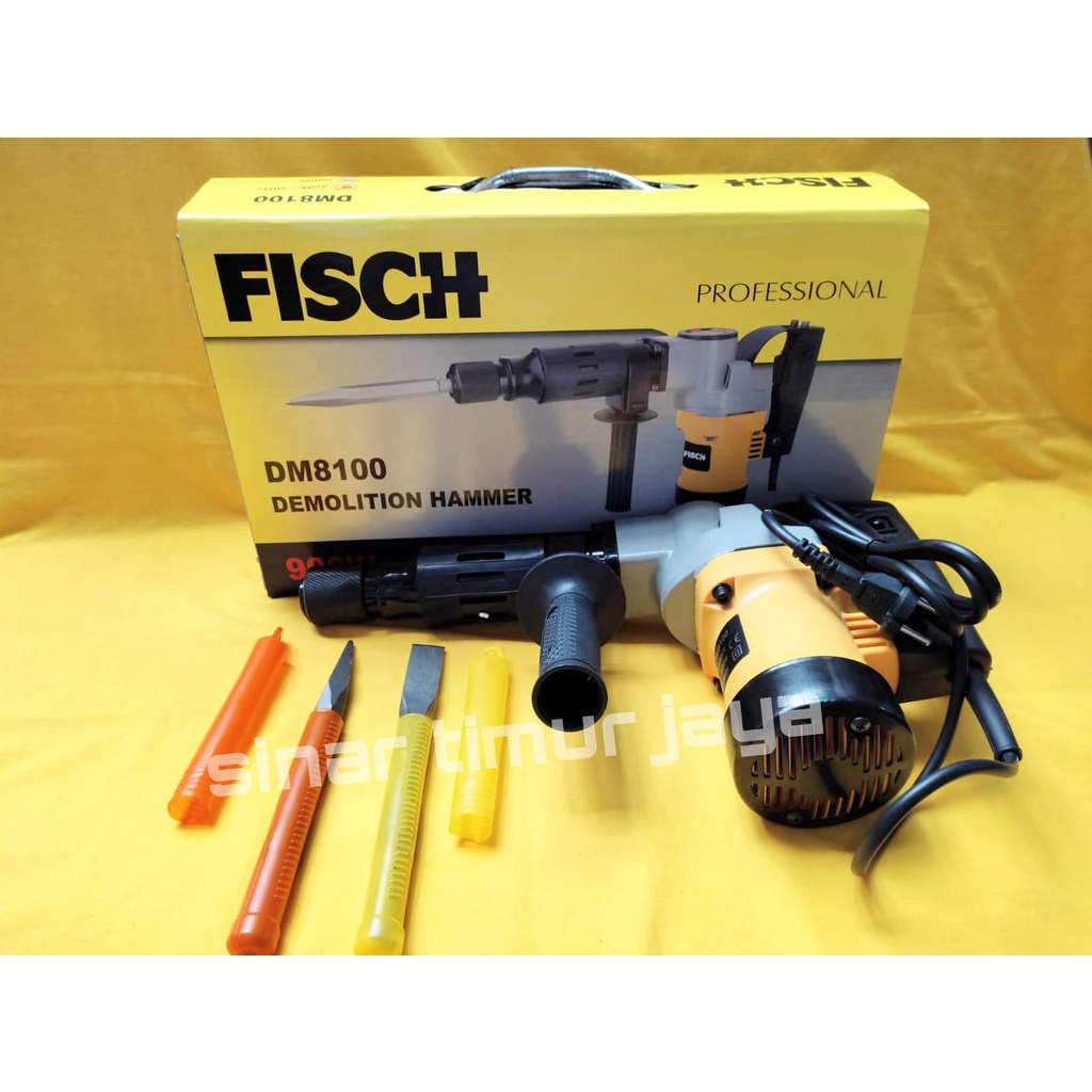 FISCH DM8100 DEMOLITION HAMMER / DEMOLITION HAMMER 17MM