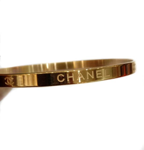 Gelang Channel wanita Titanium Satuan stainlessteel