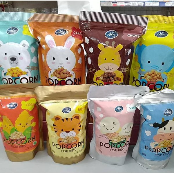 

ABE FOOD POPCORN FOD KIDS SNACK ANAK 80 G