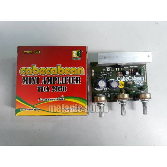Kit Power Amplifier TDA 2030 Mono
