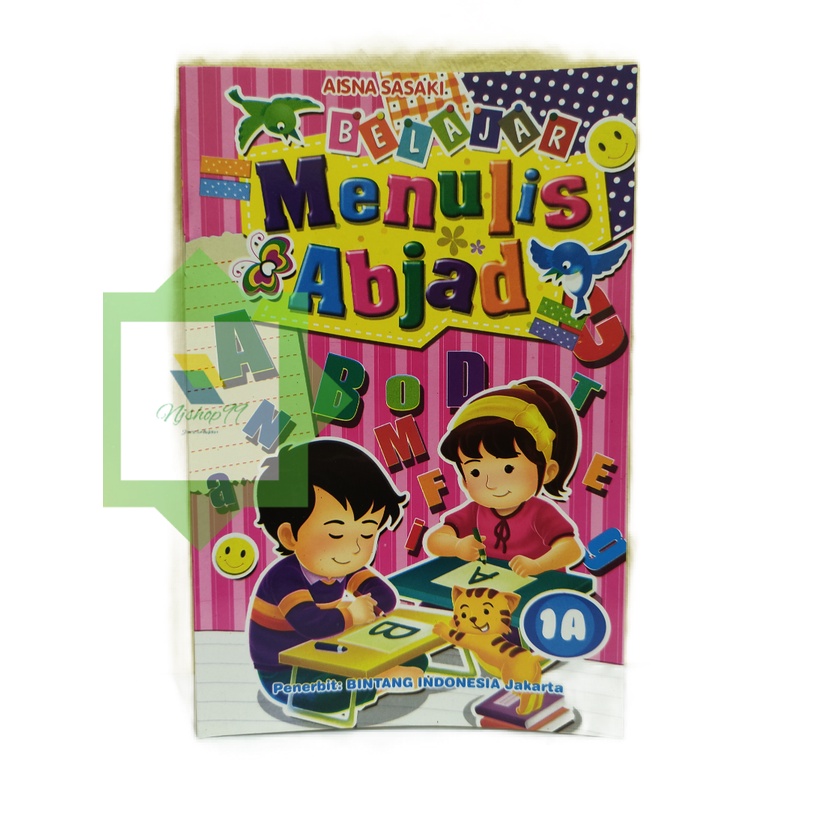 

Buku Belajar Menulis Abjad Jilid 1a untuk Anak TK PAUD dan Pra SD