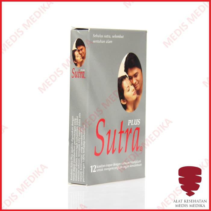 TERLARIS SUTRA PLUS ISI 12 KONDOM ALAT KONTRASEPSI KB KESEHATAN PRIA WANITA !!