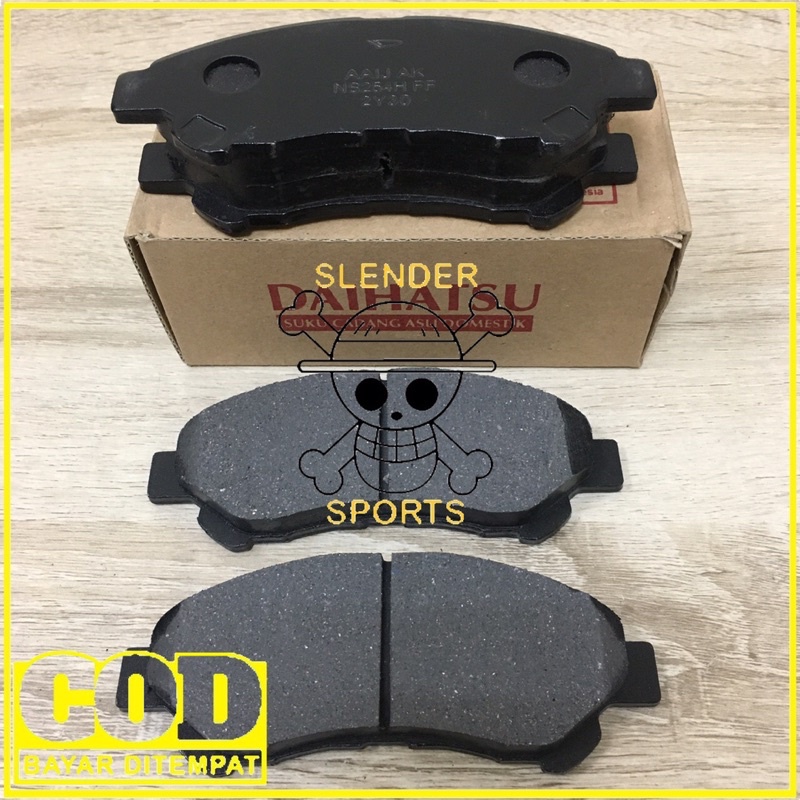 BRAKE PAD GRAND MAX KAMPAS REM DEPAN SET DAIHATSU GRANDMAX LUXIO REM CAKRAM GRAND MAX