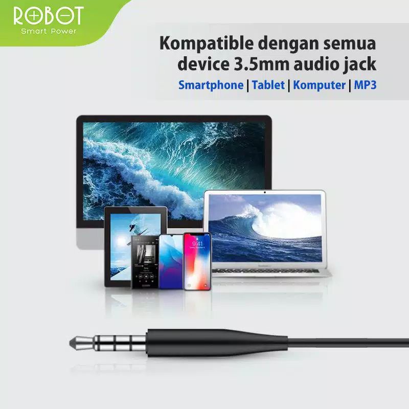 HEADSET ROBOT RE10 GARANSI 12 BULAN