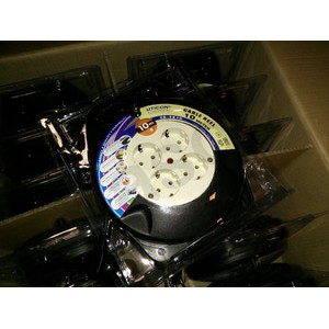 UTICON CR2810 Cable Reel - Kabel Gulung Arde 10Meter