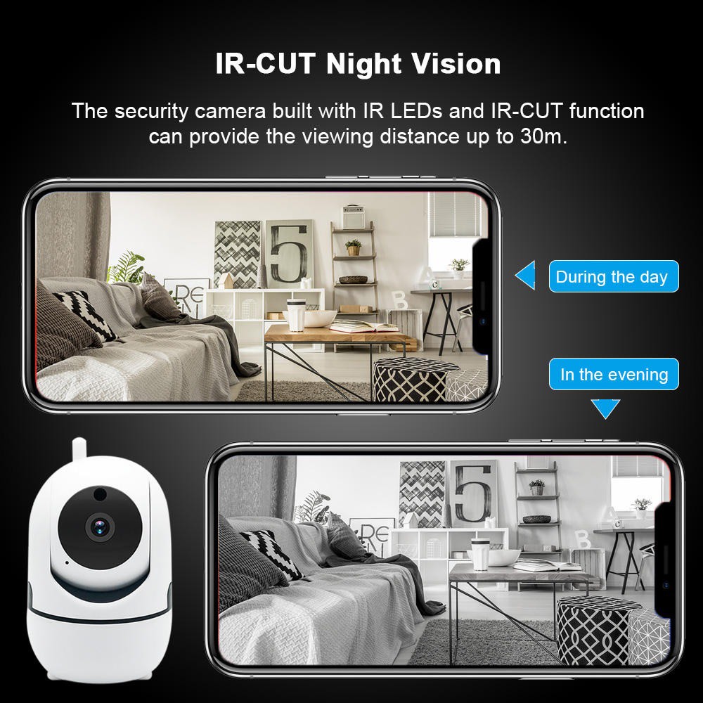 174 CES NEWS 1080P Wireless WIFI IR Cut Security IP Camera Night Vision HD