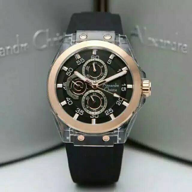 Jam Tangan Pria / Cowok Alexander / Alexandre Christie AC 6546 MF
