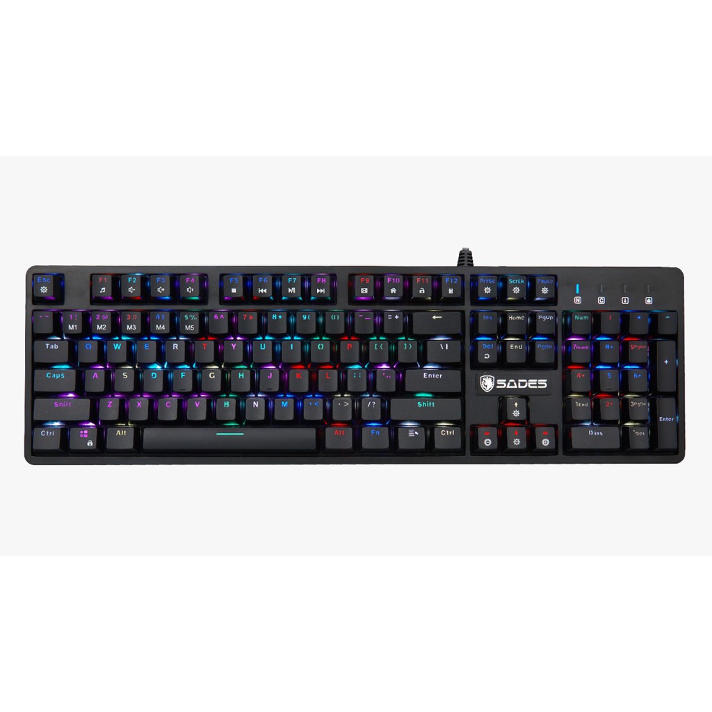Keyboard gaming sades mechanical Rgb Phoenix with kailh switch
