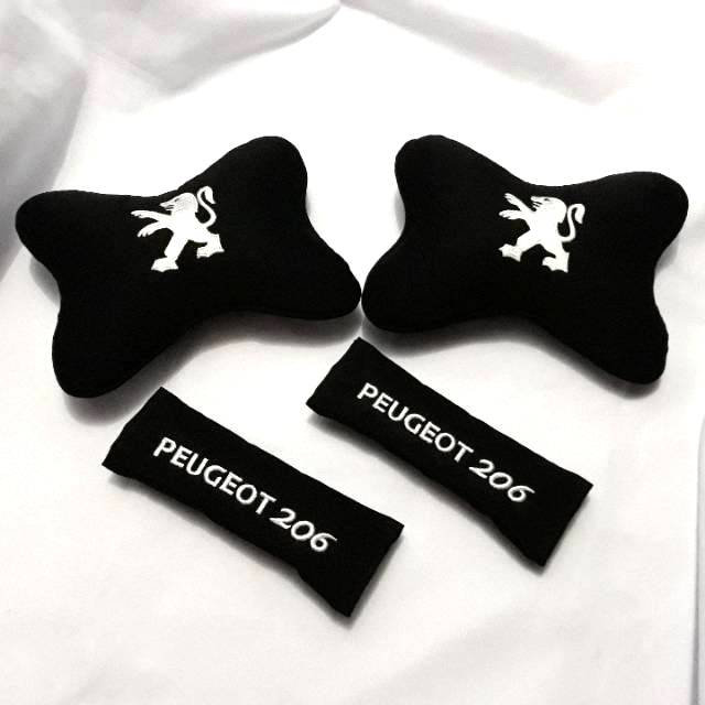 Bantal aksesoris mobil Peugeot 206