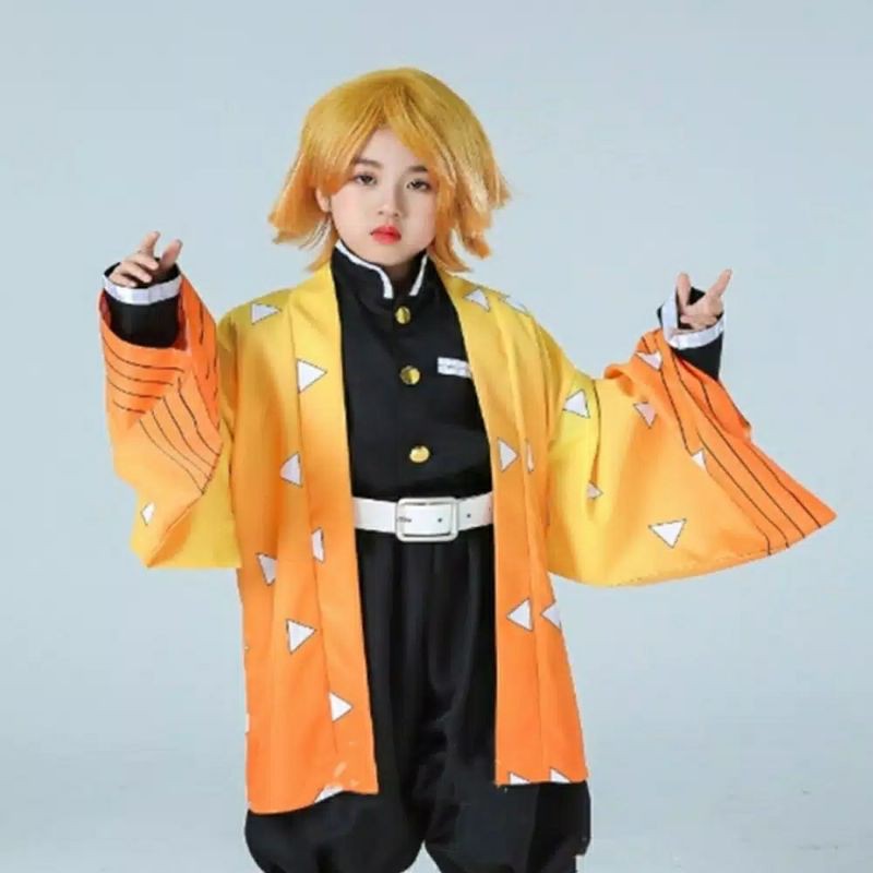 KIMETSU NO YAIBA COSPLAY COSTUME KIDS KOSTUM ANAK