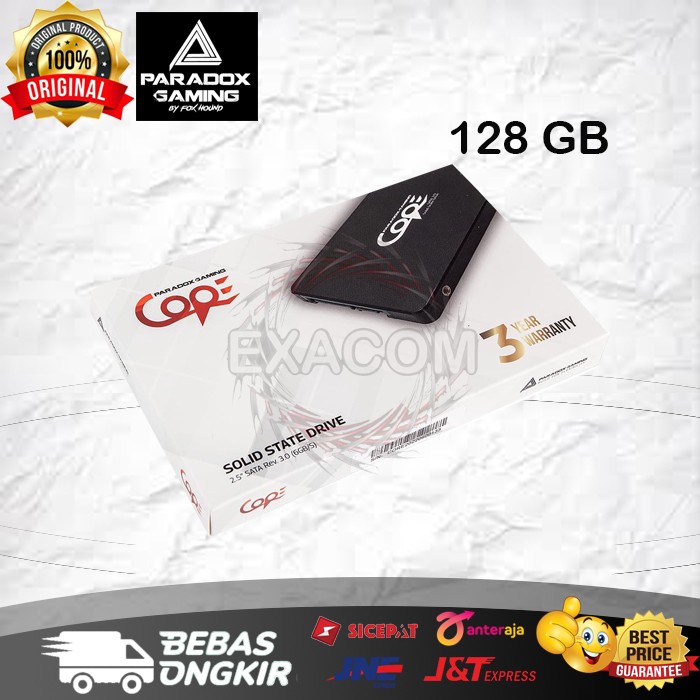 SSD Paradox Gaming Core 128GB - SSD SATA 128GB