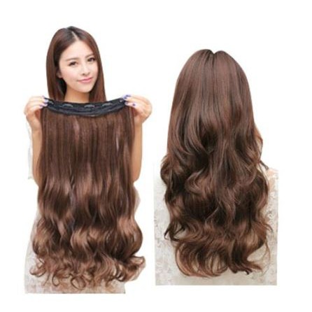 hairclip curly panjang murah