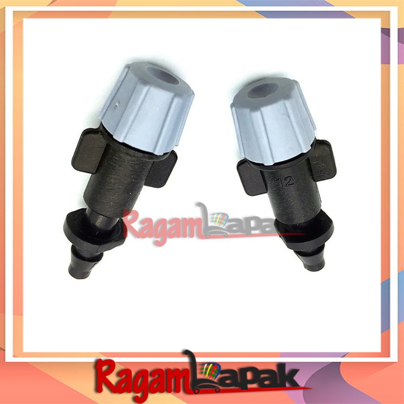 SPRAYER SET MIST NOZZLE ABU ABU SPRINKLER + NEPEL SELANG PE 7MM