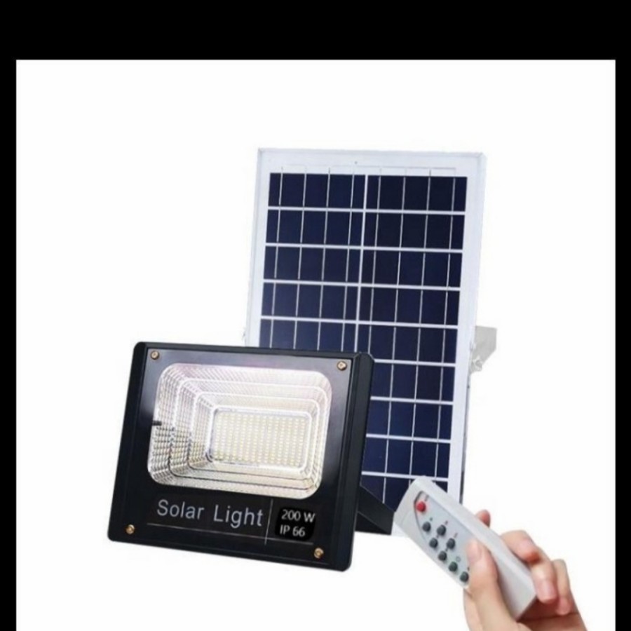 Lampu Sorot Led Tenaga Surya 200 Watt - Lampu Solar Panel 200w Sunpro