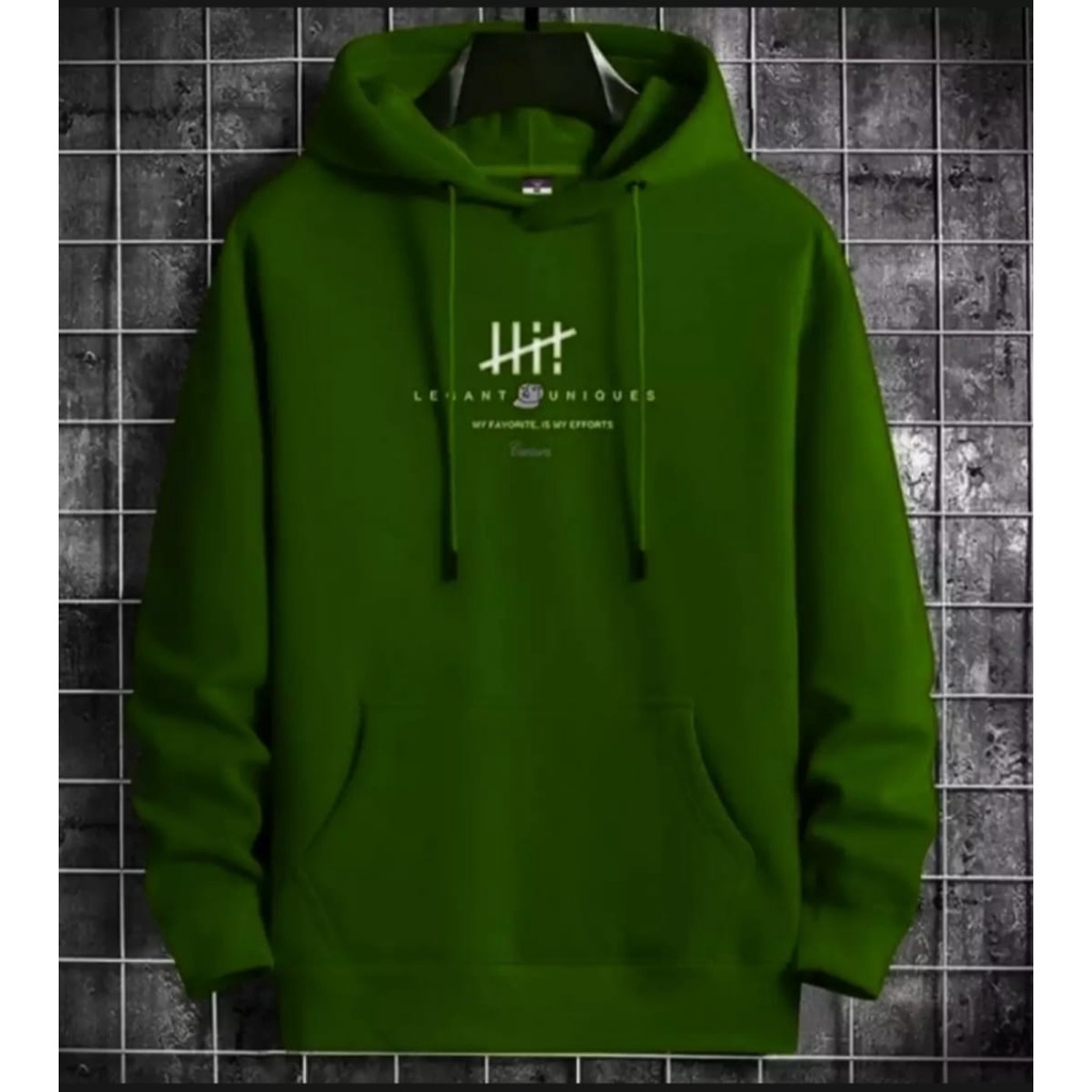 TERBARU !! H!! Hodie Cowo Bahan Flecee Tebal Premium  / Sweater Pria Terbaru 2021 Kekinian /Unisex Size M,L,XL /  Murah COD