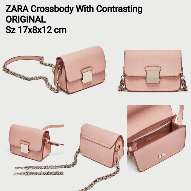 ZARA CROSSBODY WITH CONTRASTING