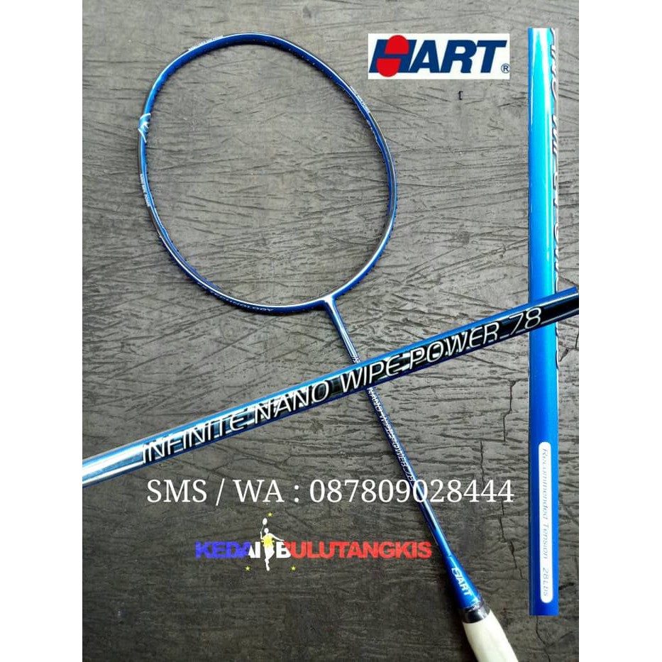 Promo RAKET HART INFINITE NANO WIPE POWER 78