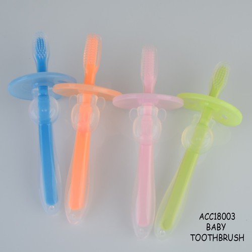 Training Toothbrush Sikat Gigi Bayi / Anak Silicone Bulu Halus sikat gigi bayi silikon  Teether Sikat Gigi Silikon Training Pelindung Anti Sedak TRAINING TOOTHBRUS