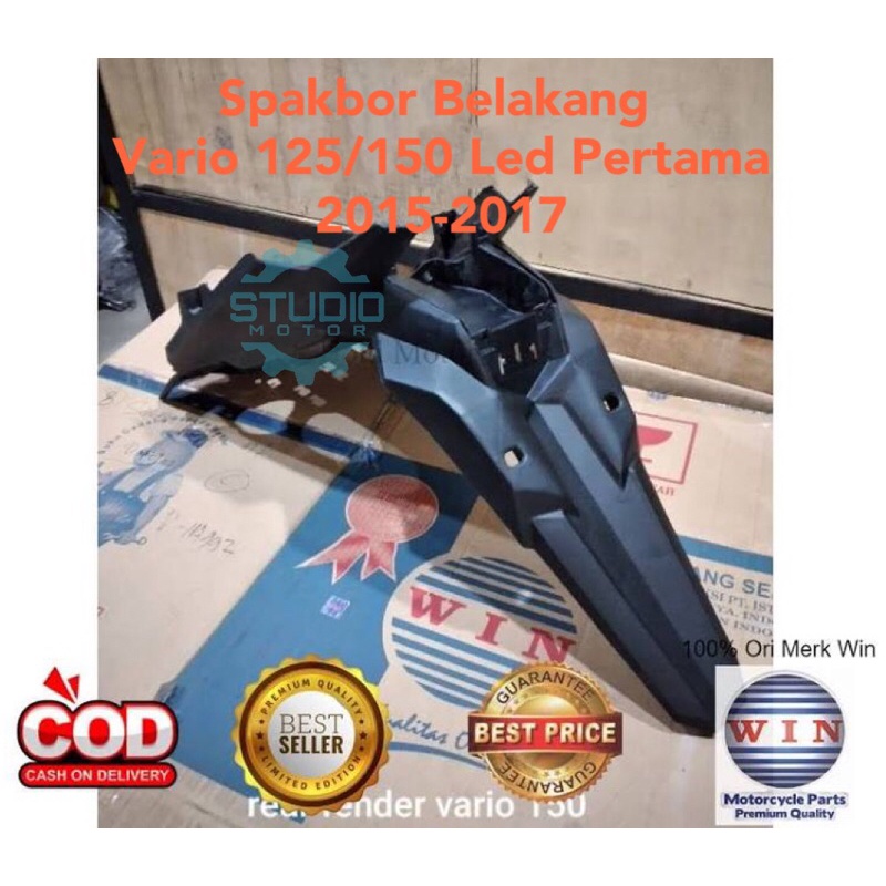 80100K59A10 Spakbor Belakang  Ekor Rear Fender Vario 125 Led &amp; Vario 150 Led K59 2015 2016 2017 8010AK59A10