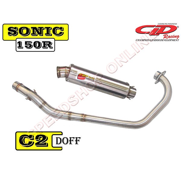knalpot cld honda sonic 150 r original type c2
