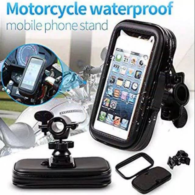 HOLDER STANG MOTOR WATERPROOF / HOLDER HP WATERPROOF STANG MOTOR / HOLDER HP TAHAN AIR