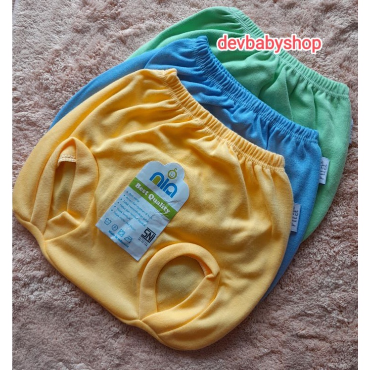 3PCS CELANA BAYI POP POLOS PREMIUM-CELANA BAYI POP NIA POLOS-CELANA BAYI NEWBORN