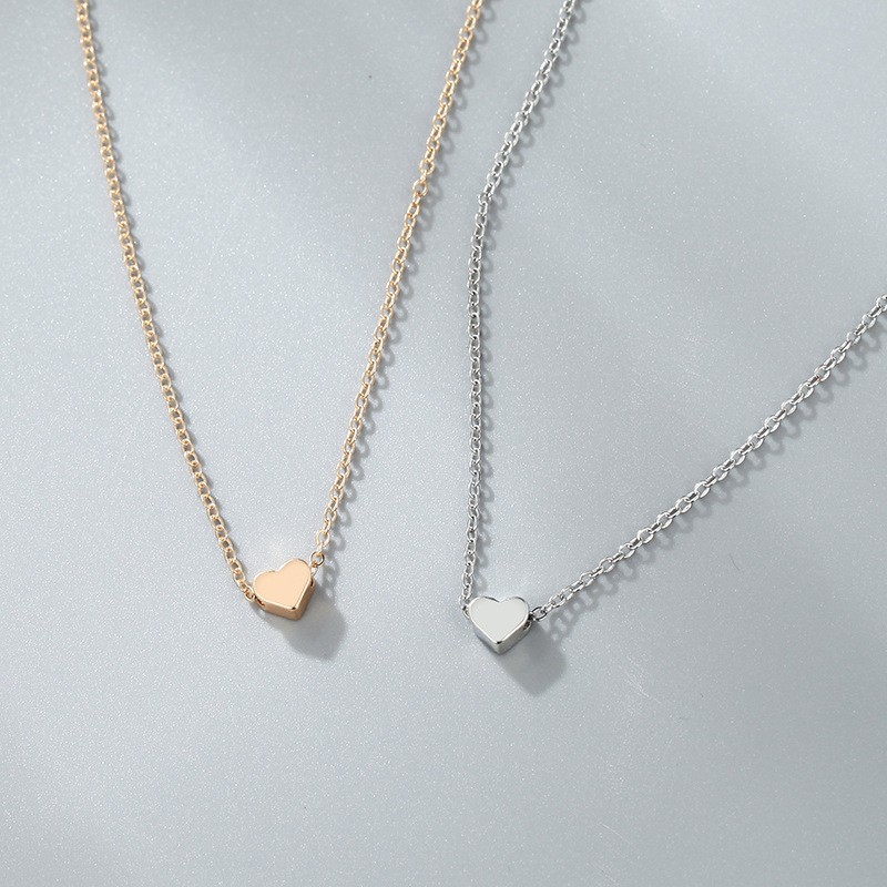 Simple new sweet wild simple love clavicle chain