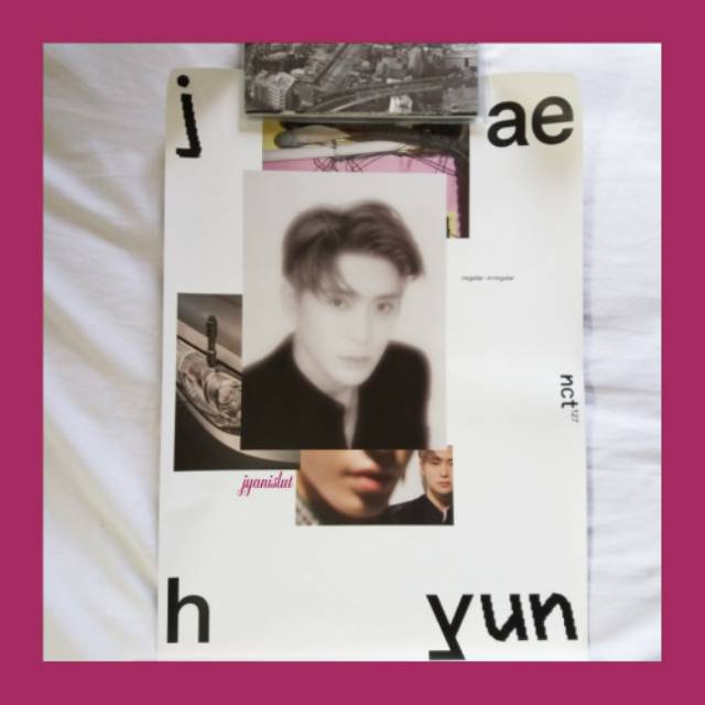 nct jaehyun regular - irregular album poster
