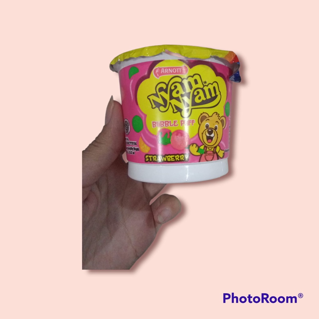 

Nyam Nyam Bubble Puff Cokelat 1pc