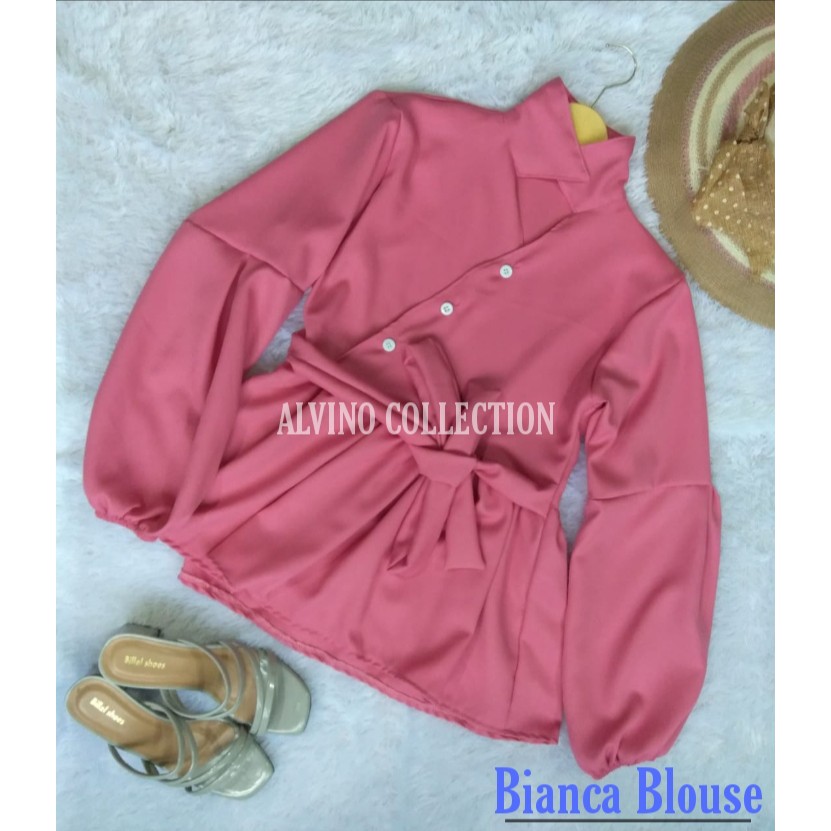 baju Atasan Wanita Terbaru Bianca Blouse baju atasan wanita terbaru korean style kekinian