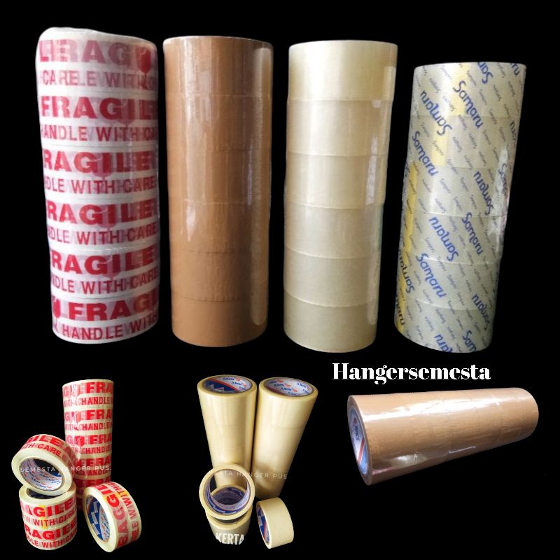 

LAKBAN ISOLASI FRAGILE/BENING/COKELAT 90 Y