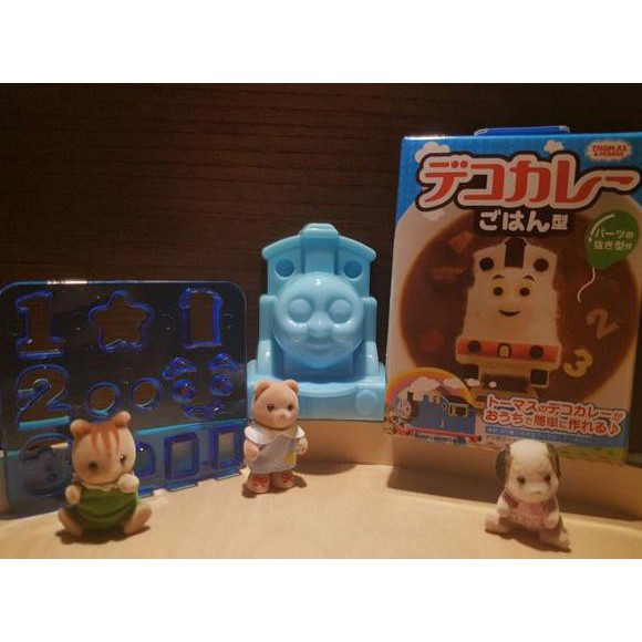 

bento set cetakan bento thomas train