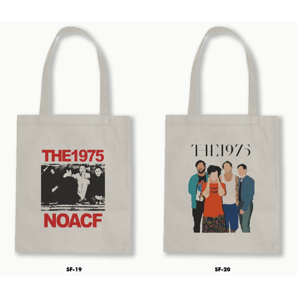 TOTE BAG BLACU a - THE 1975