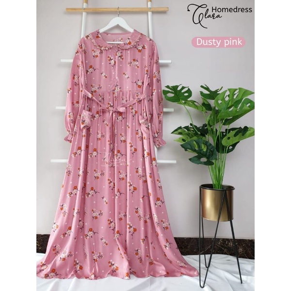 Home Dress Daster Gamis Rayon Premium Lengan Panjang Termurah